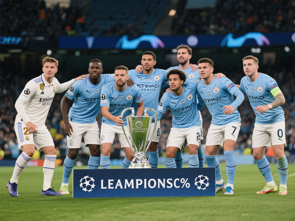 欧冠实力榜新三杰：曼城、拜仁与皇马领跑争冠热度榜单