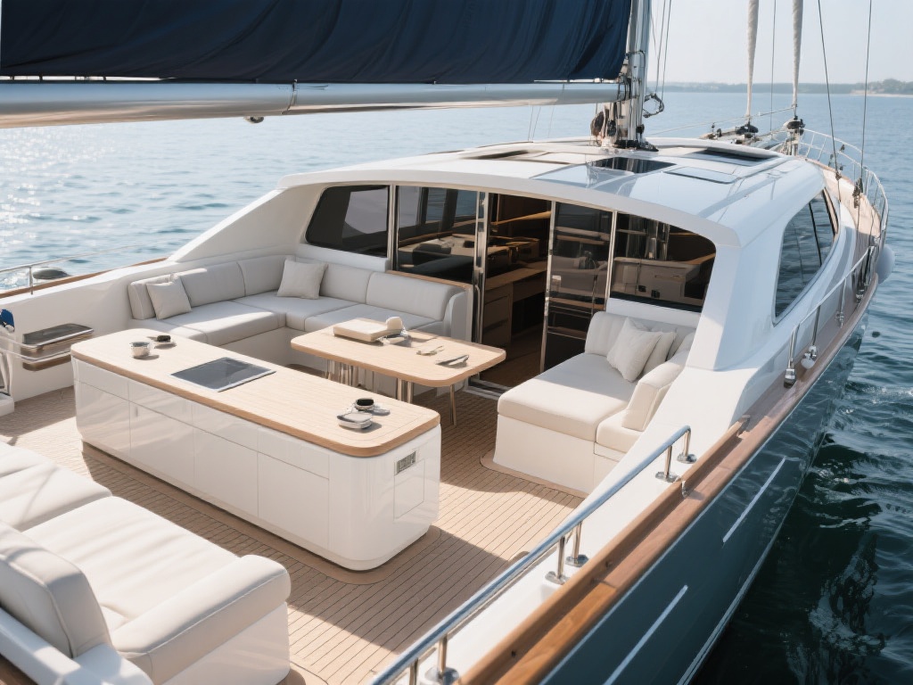 巨富风范!拉特克利夫爵士的1.3亿英镑游艇自带停机坪 关键词自然融入:拉特克利夫爵士的游艇设计